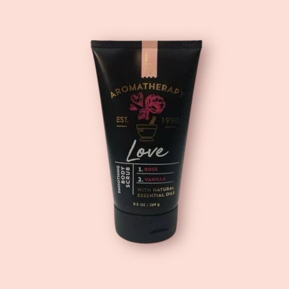 Bath & Body Works- LOVE Rose Vanilla Smoothing Scrub –Discontinued Favorite-NEW - Picture 6 of 7